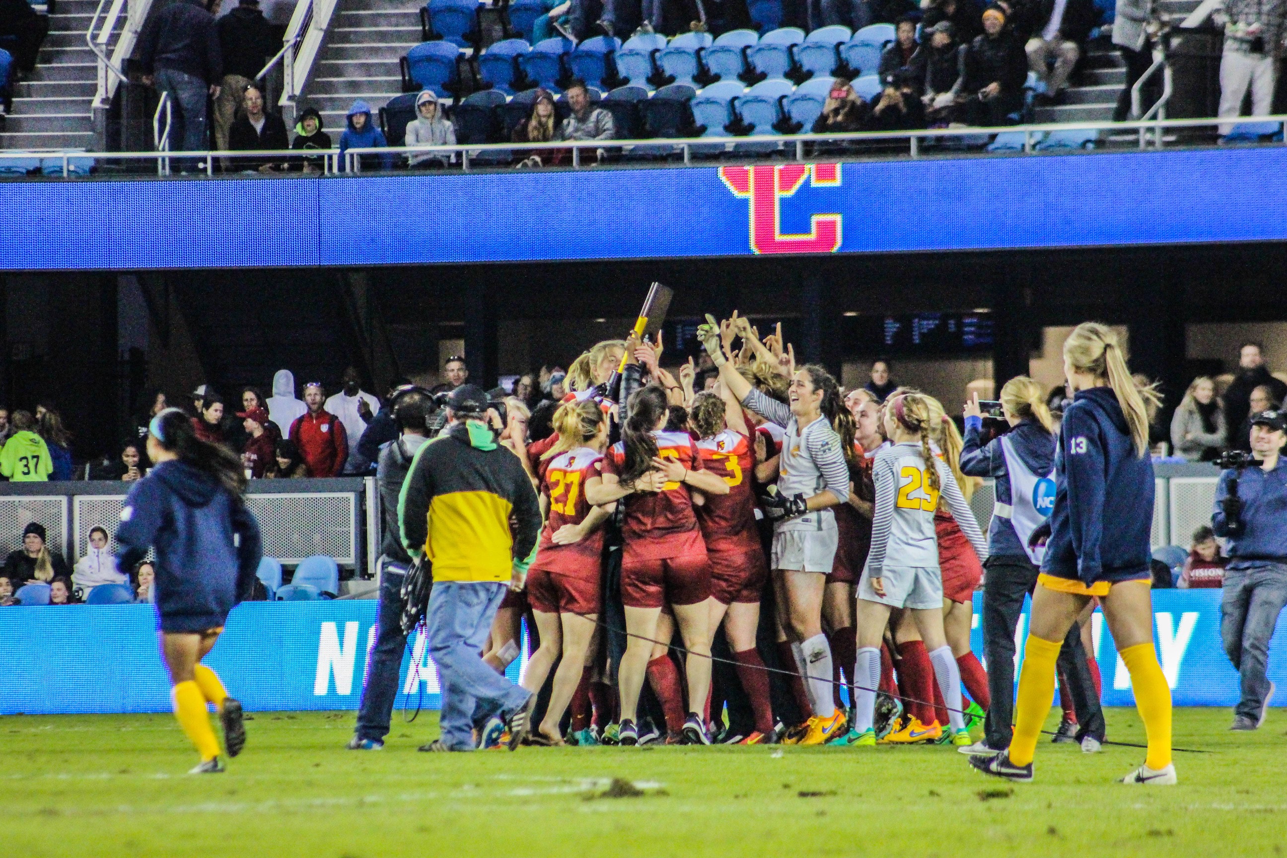 With faith and commitment, USC women's soccer claims NCAA title Daily