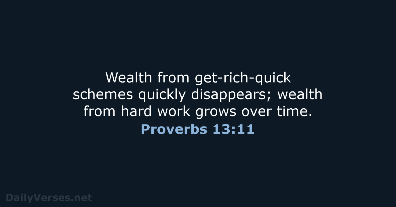 23 Bible Verses about 'Wealth' NLT
