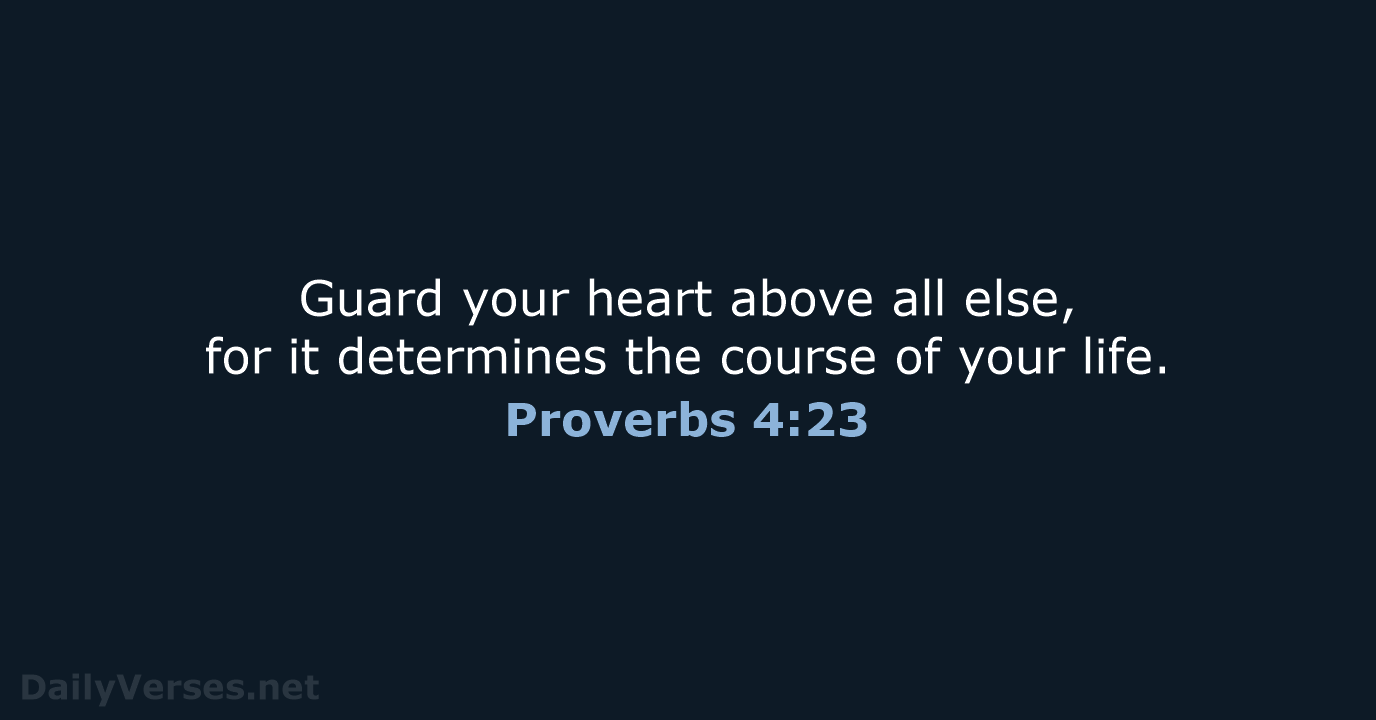 Proverbs 423 Bible verse (NLT)