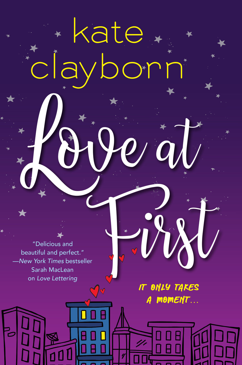 Book Review Love at First by Kate Clayborn DailyWaffle
