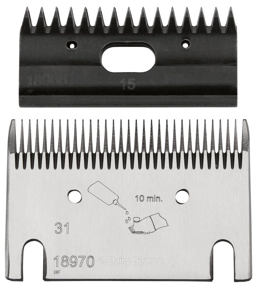 Fine Clipper Blades for CC31H (Also Fits Aseculap and Heiniger Clippers