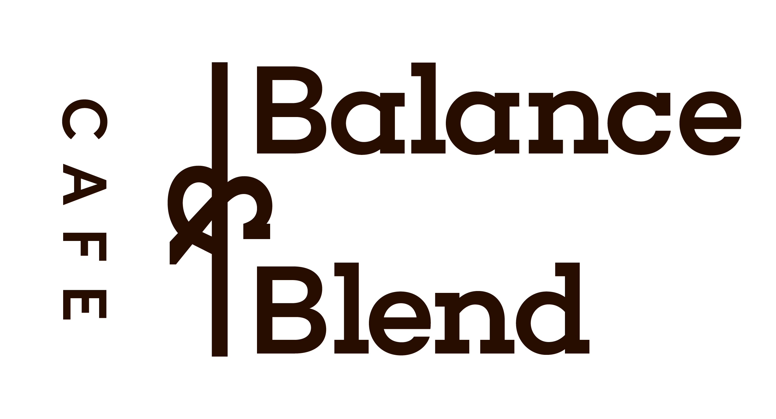 Balance & Blend New cafe brand identity and design DAIS