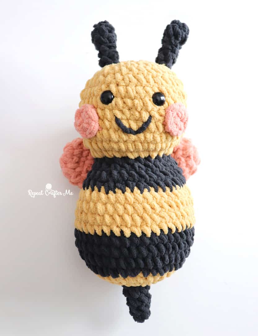 17 Easy Crochet Bee Patterns (Stuffies To Pillows!) Daisy Cottage Designs
