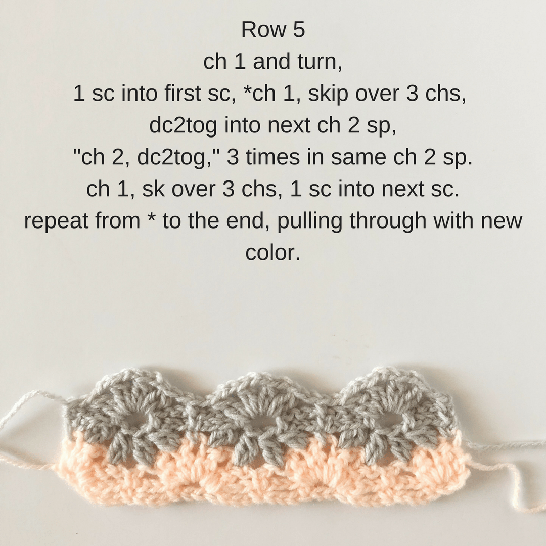 Crochet Petal Stitch Pattern Daisy Farm Crafts