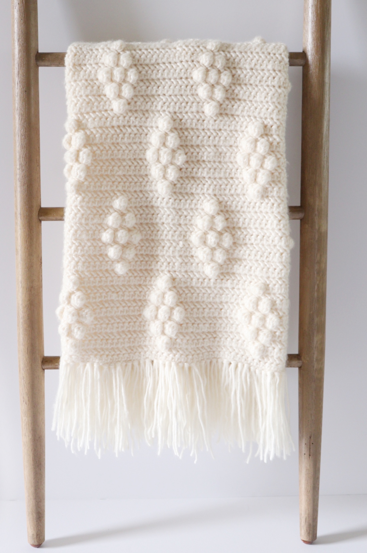 Crochet Diamond Bobble Blanket Daisy Farm Crafts