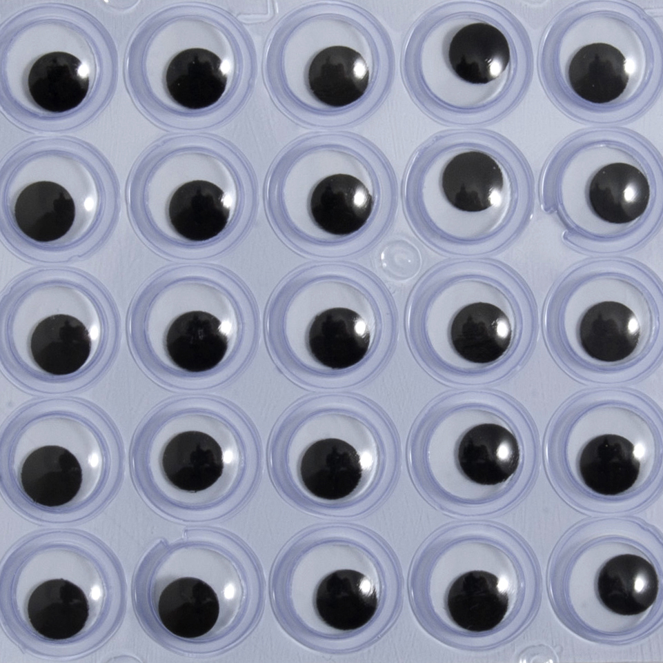 Self adhesive googly toy eyes. 4 sizes Daisy Newry Shop