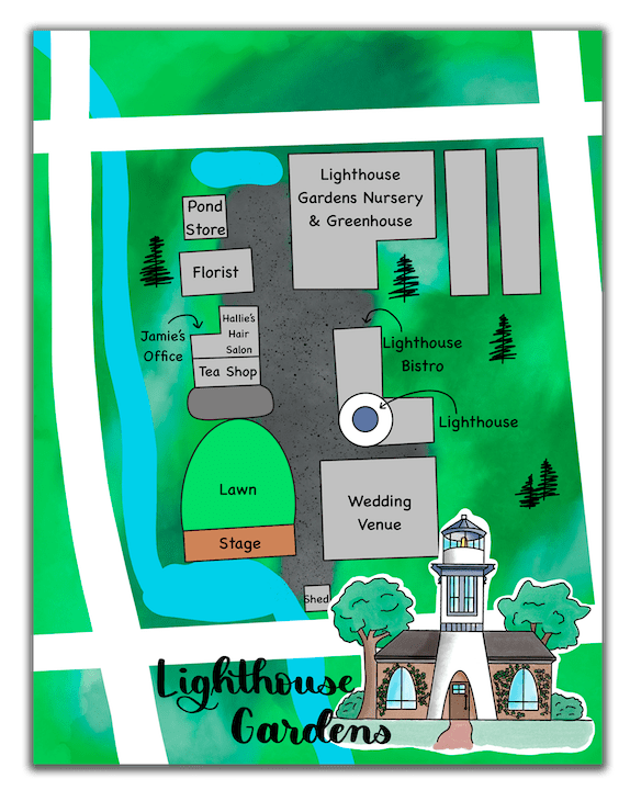 Daisy Robyns Mystery Author Hand Lettering Series Cozy Mysteries