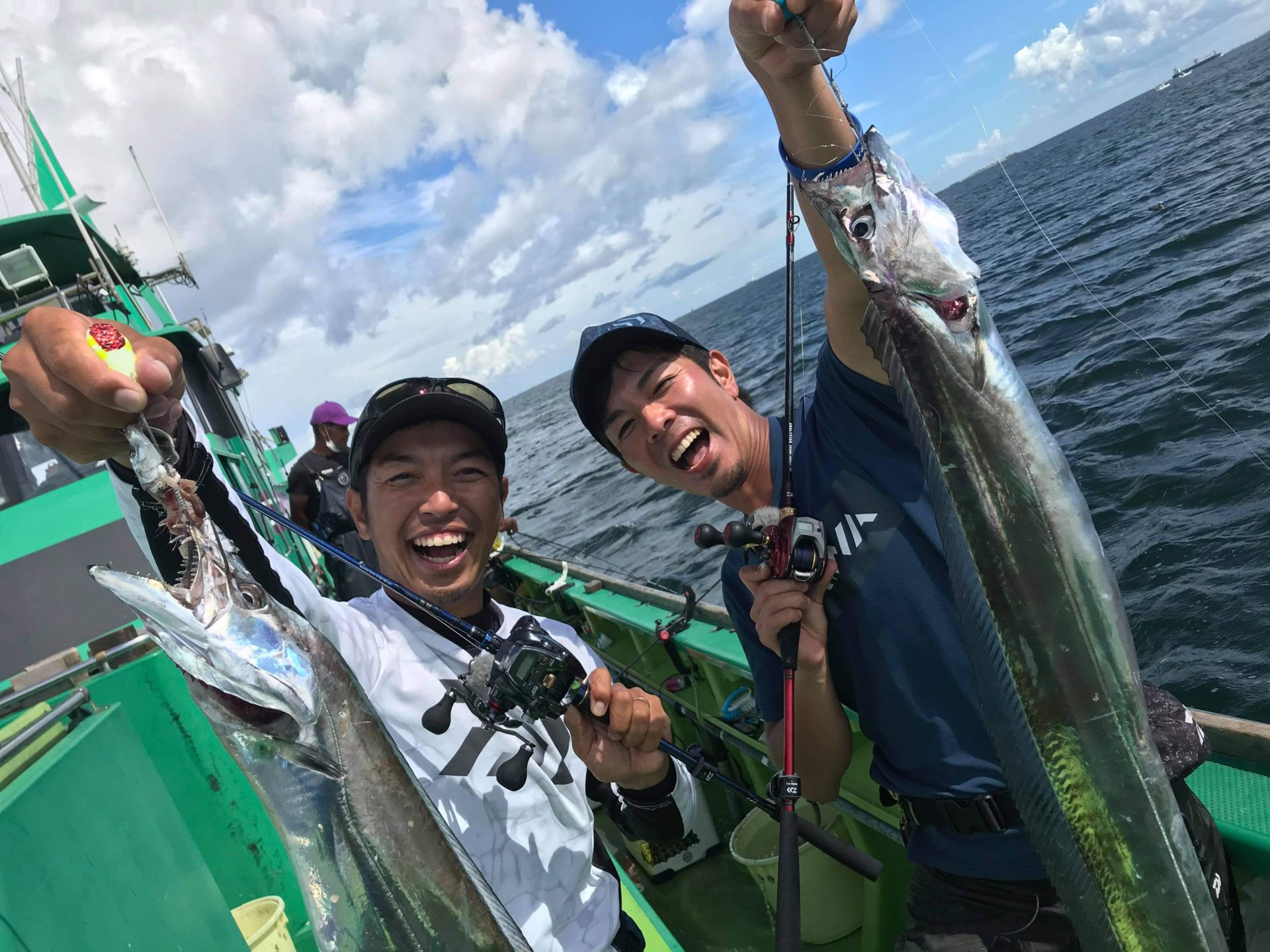 和歌山レンタルボートでタイラバ&ライト完全フカセ 西村豪太
