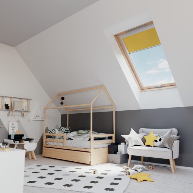 Almost 100 blackout blind for roof window high quality Dakea