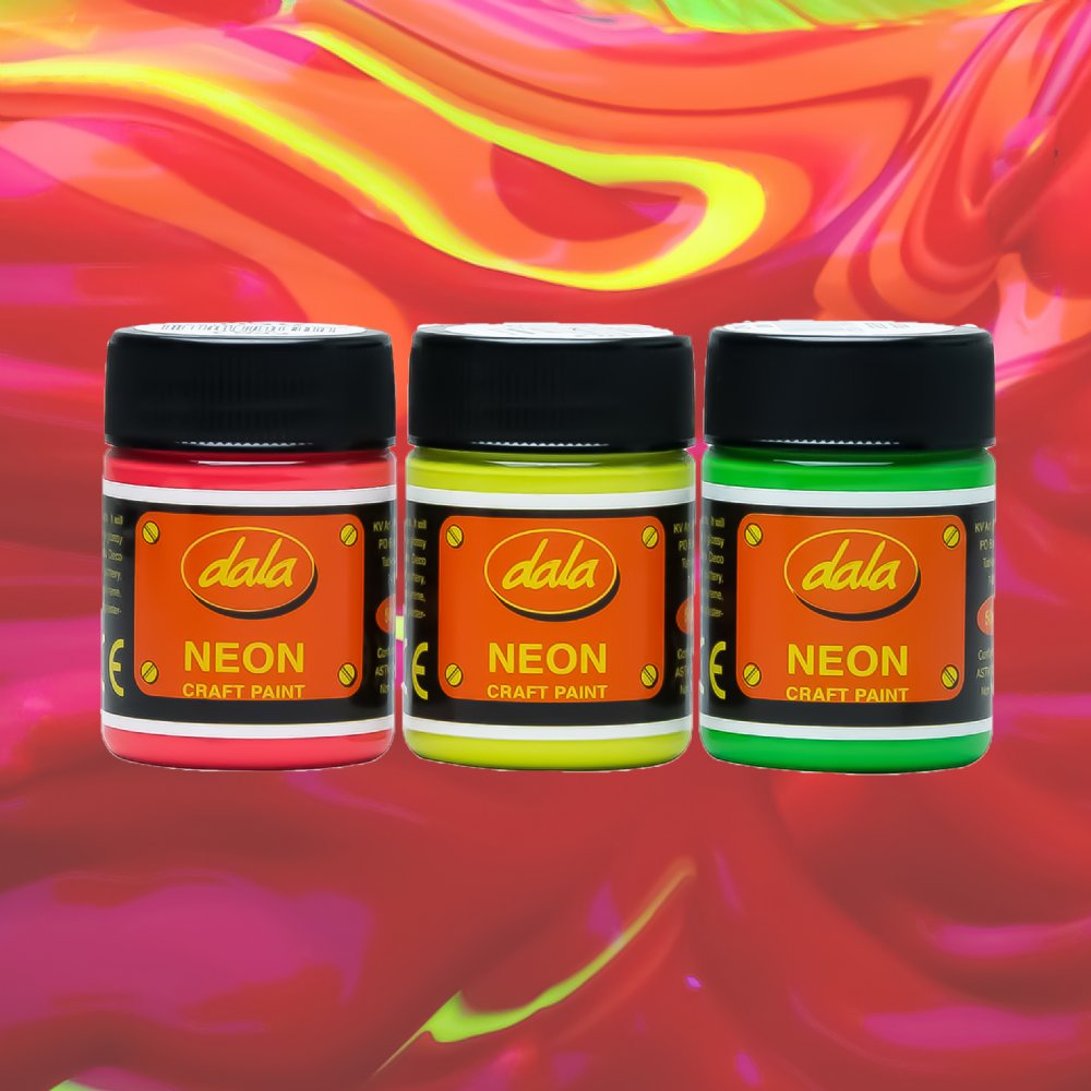 Craft paint Neon Colours Dala