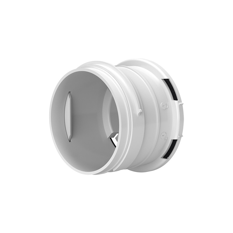 Round flange with lock ring