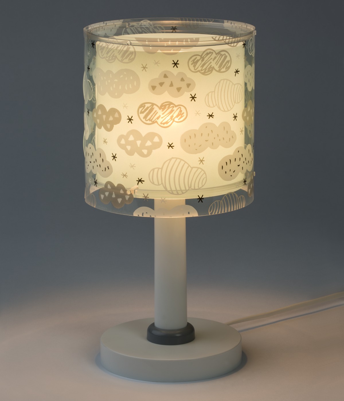 Children table lamp Clouds green DALBER