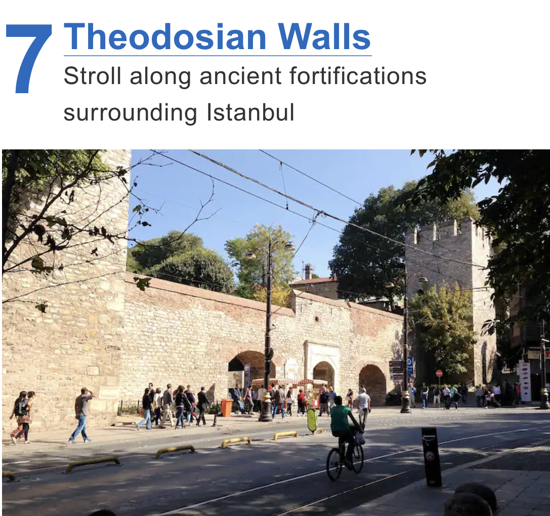 The Walls of Constantinople is a historical landmark in Istanbul that