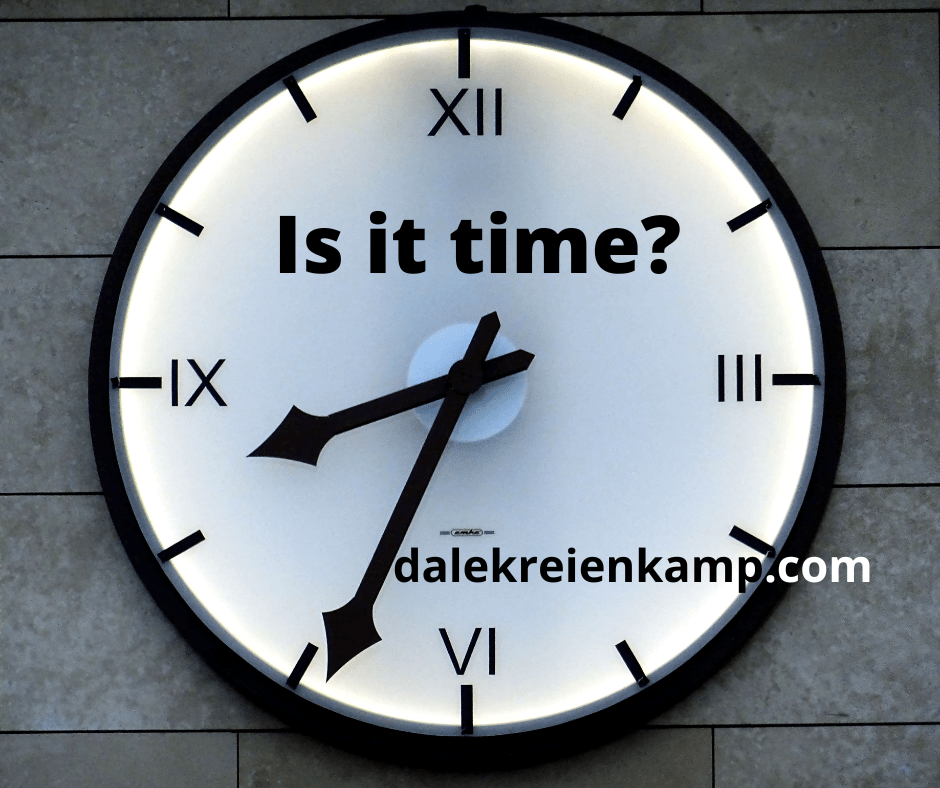 Is it time? Thriving Through Transitions