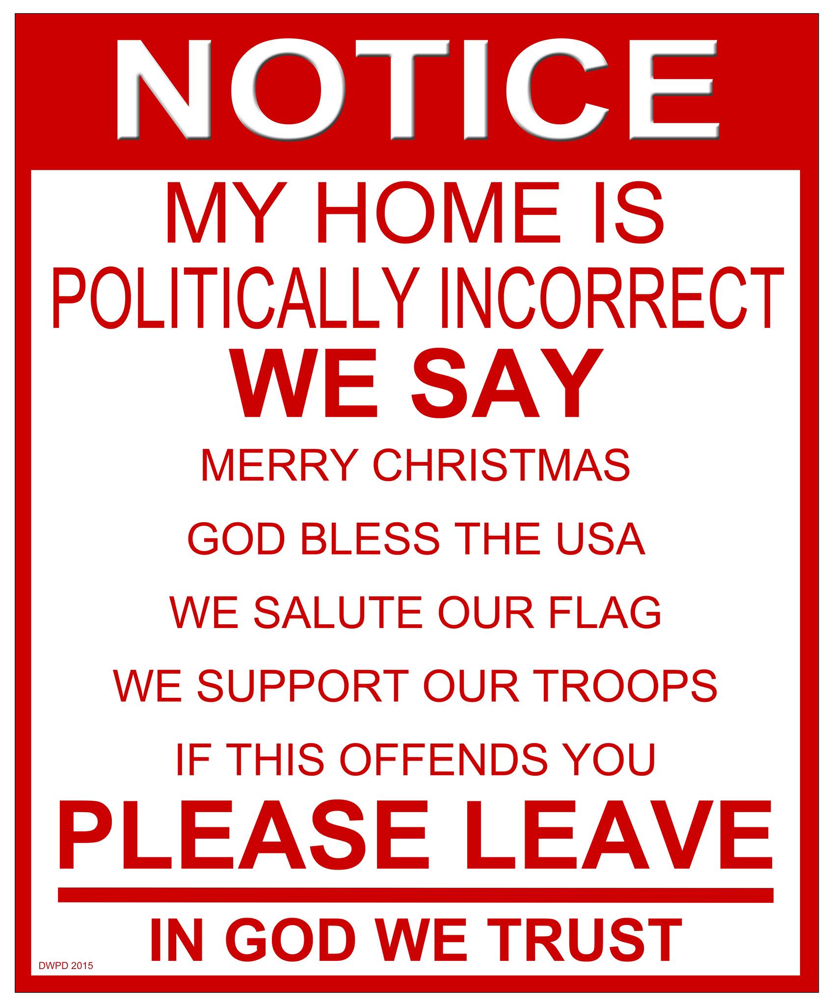 Politically correct? Actually… Dale Says
