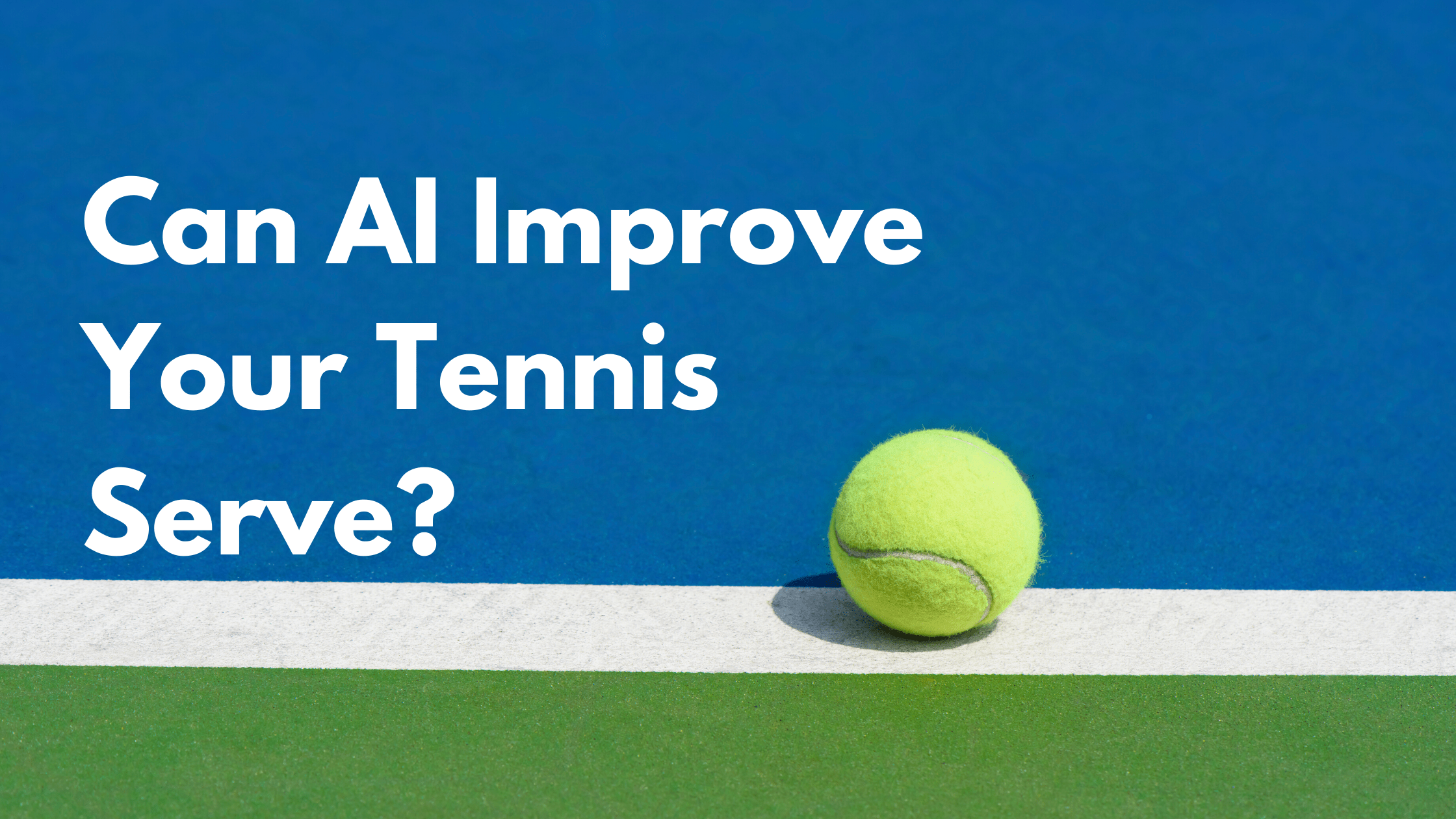 Can AI Make You a Better Athlete? Using Machine Learning to Analyze