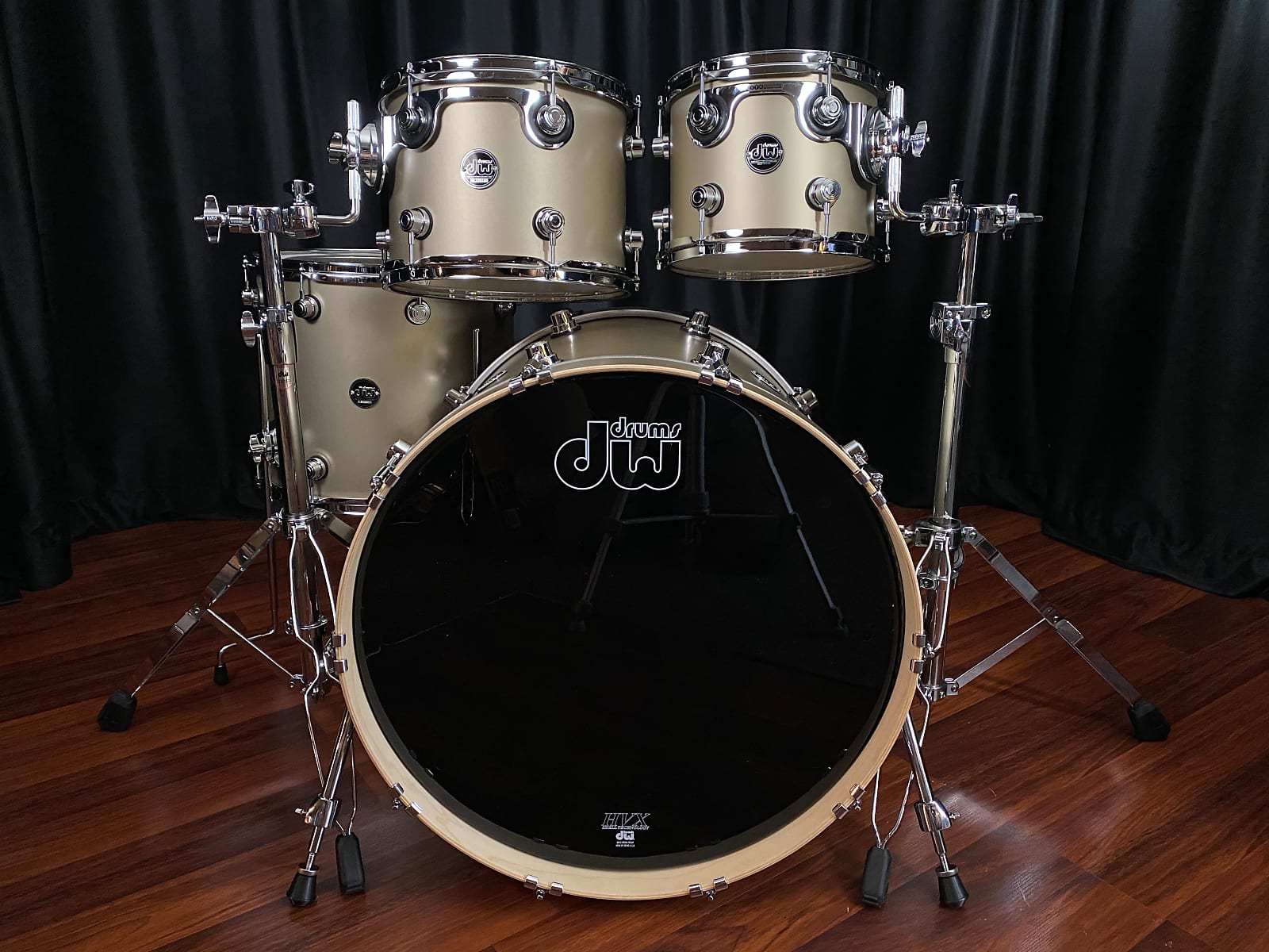 DW Drums Performance Series Maple 4pc Gold Mist Dales Drum Shop 2023