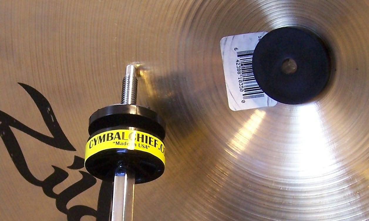 The Cymbal Chief Cymbal Mount companion for the Grombal BLACK Dales