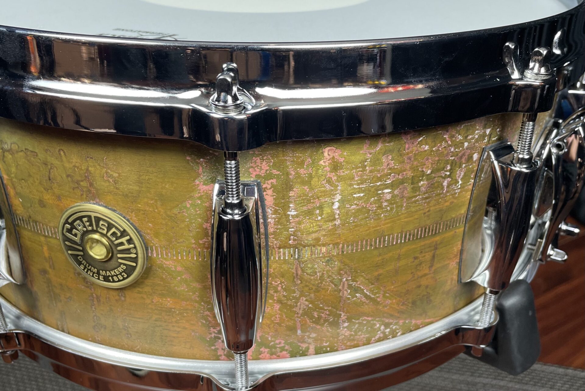 Gretsch USA Snare Drums Keith Carlock Signature 5.5x14 2mm Brass