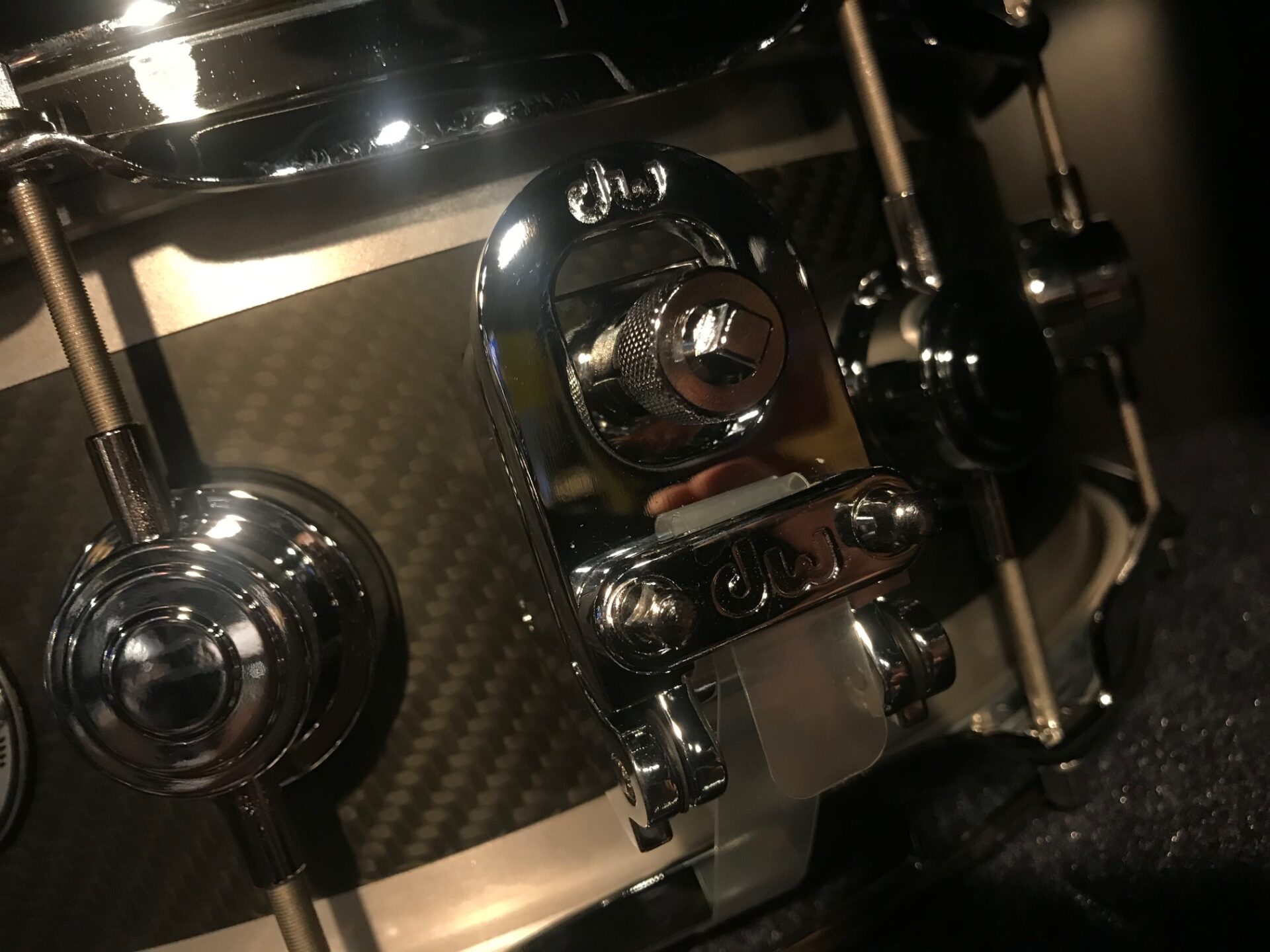 Drum Collector's Carbon Fiber DW Ultralight Edge 5.5x14 Snare Drum Dales Drum Shop 2024