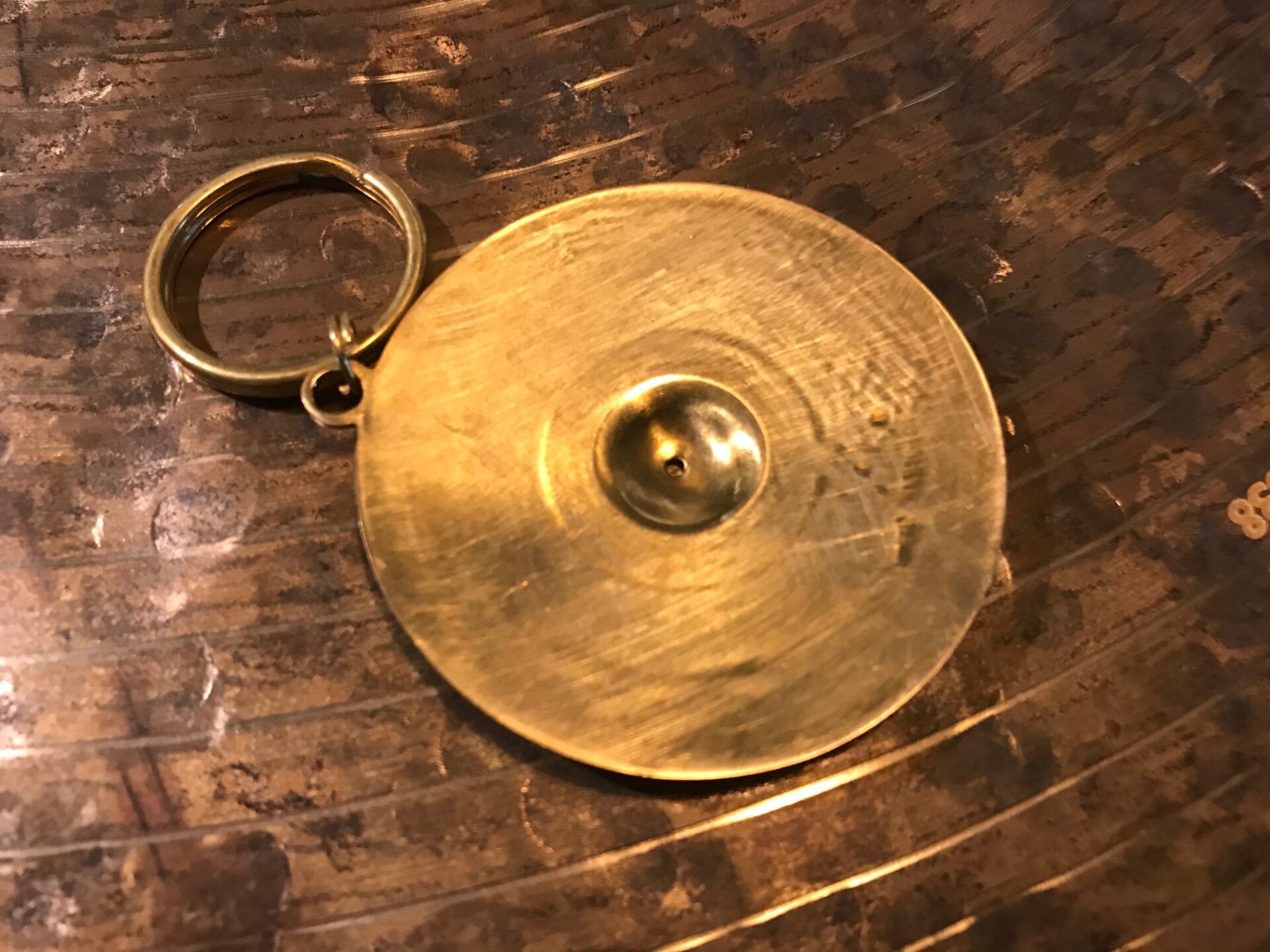Zildjian Cymbals ZKEYCHAIN Cymbal Keychain Metal 2 in. Cool Drummer