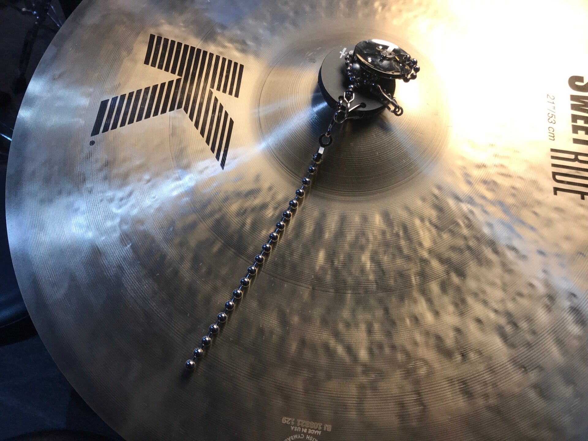 GruvX Percussion Cymbal Sizzler XMag Sizzle Customizable