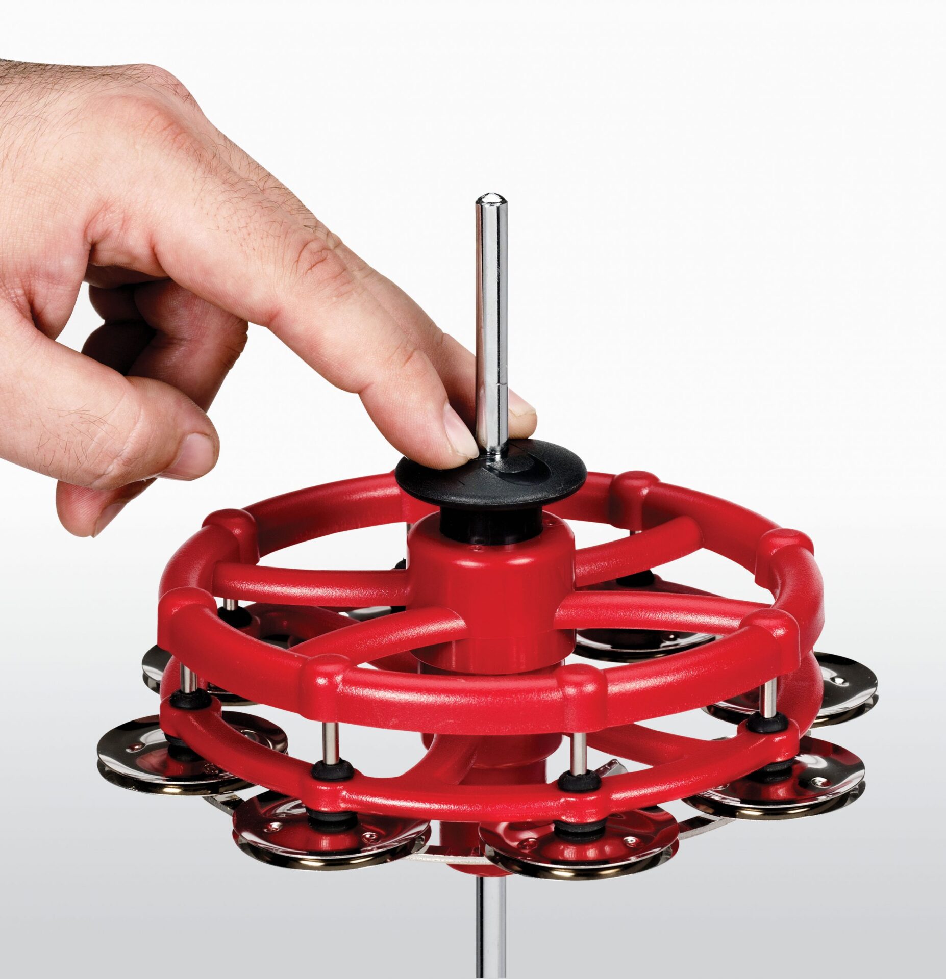 LP Latin Percussion LP193 Click HiHat Tambourine Steel Mutable Dales