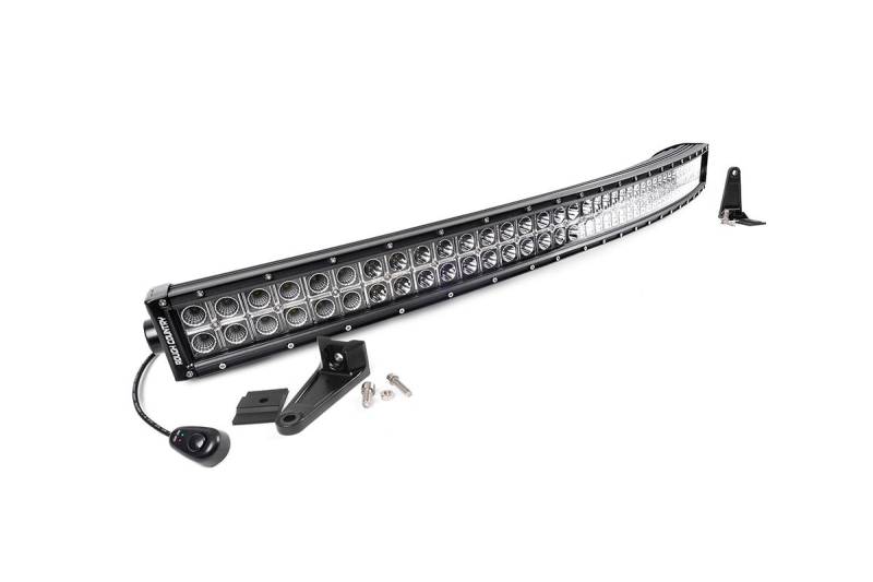 Rough Country 40inch Curved CREE LED Light Bar (Dual Row Chrome