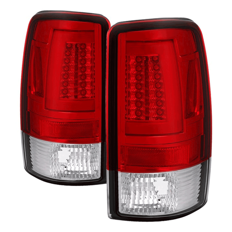 Spyder® Chrome/Red LED Tail Lights 20002006 Chevy/GMC SUV Dale's