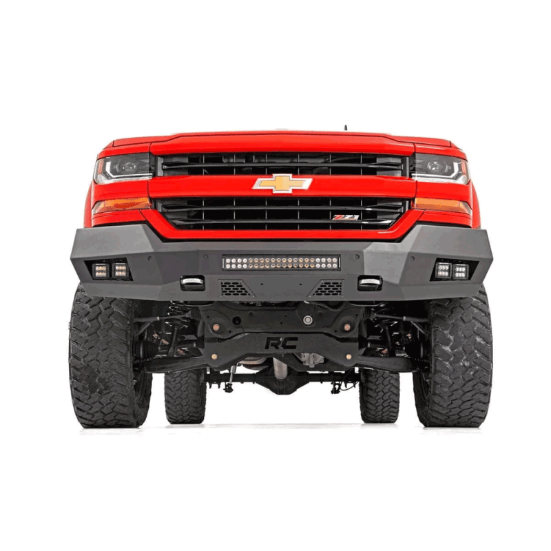 Rough Country HeavyDuty Front LED Bumper 20162018 Chevy Silverado