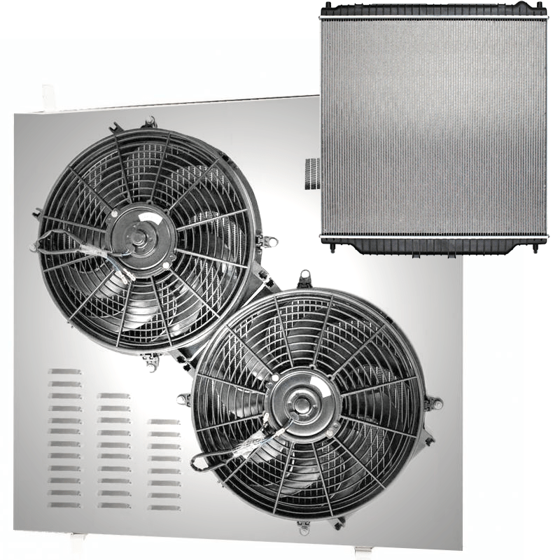6.0 Powerstroke Ultra Cool Dual Electric Fans & Dual Row Aluminum