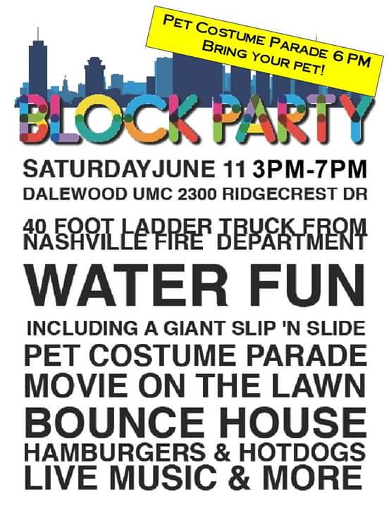 Block Party Dalewood United Methodist Church