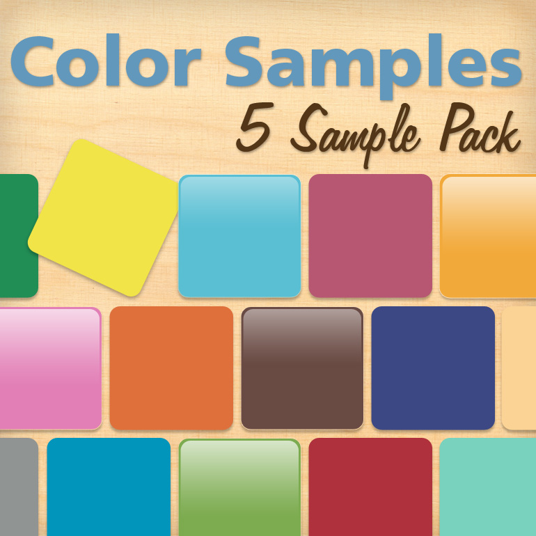 Dali Wall Decals Color Samples