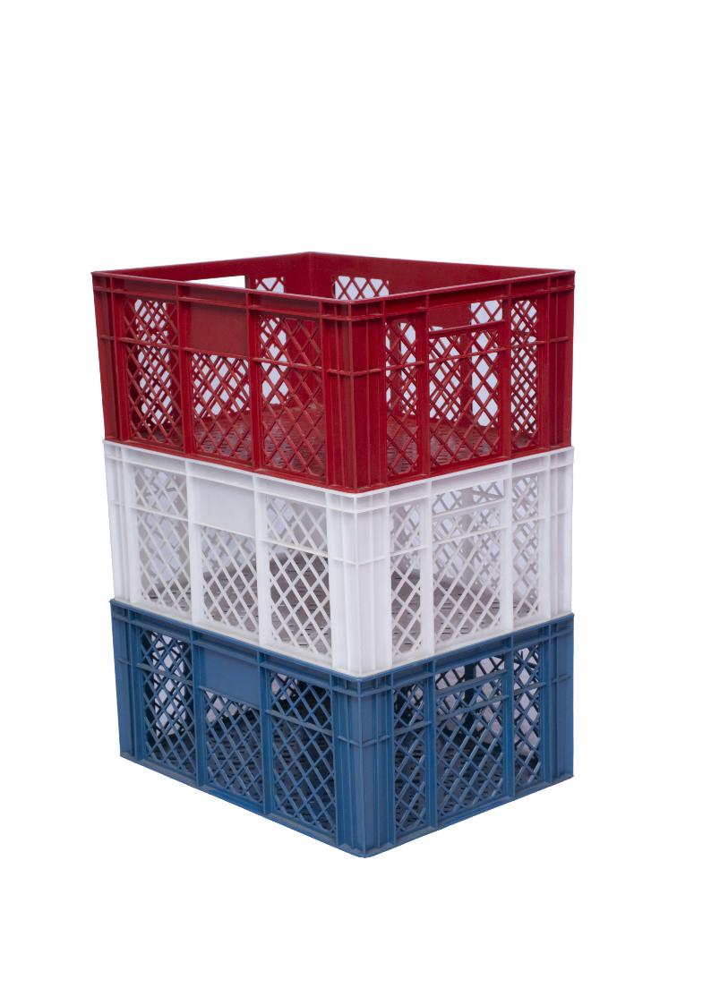 Canasto Apilable INF9409 (520 x 390 x 230 mm) Dalinger Plasticos