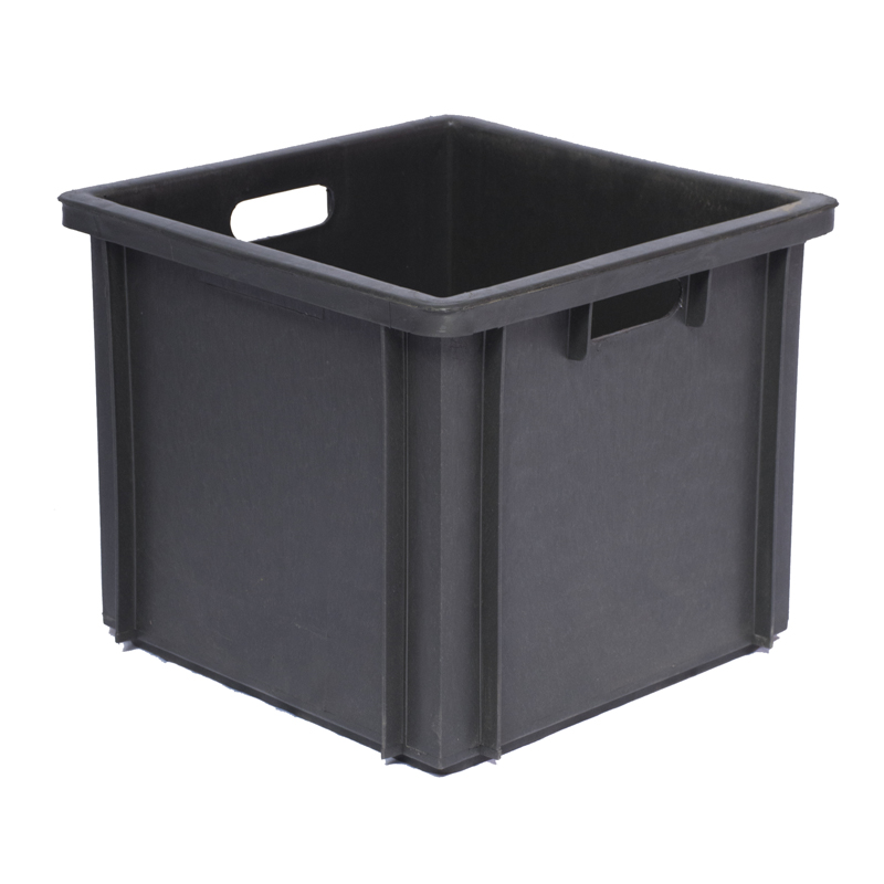 Cajon Plastico Apilable INF9508 (342 x 342 x 289 mm) Dalinger Plasticos