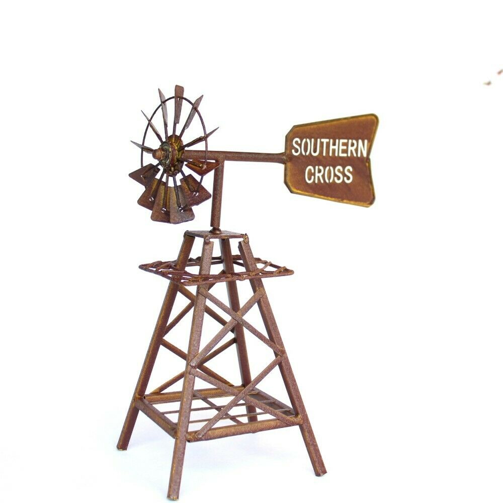 Rustic Metal Garden Iron Windmill Ornament 50 Cm Dalisay