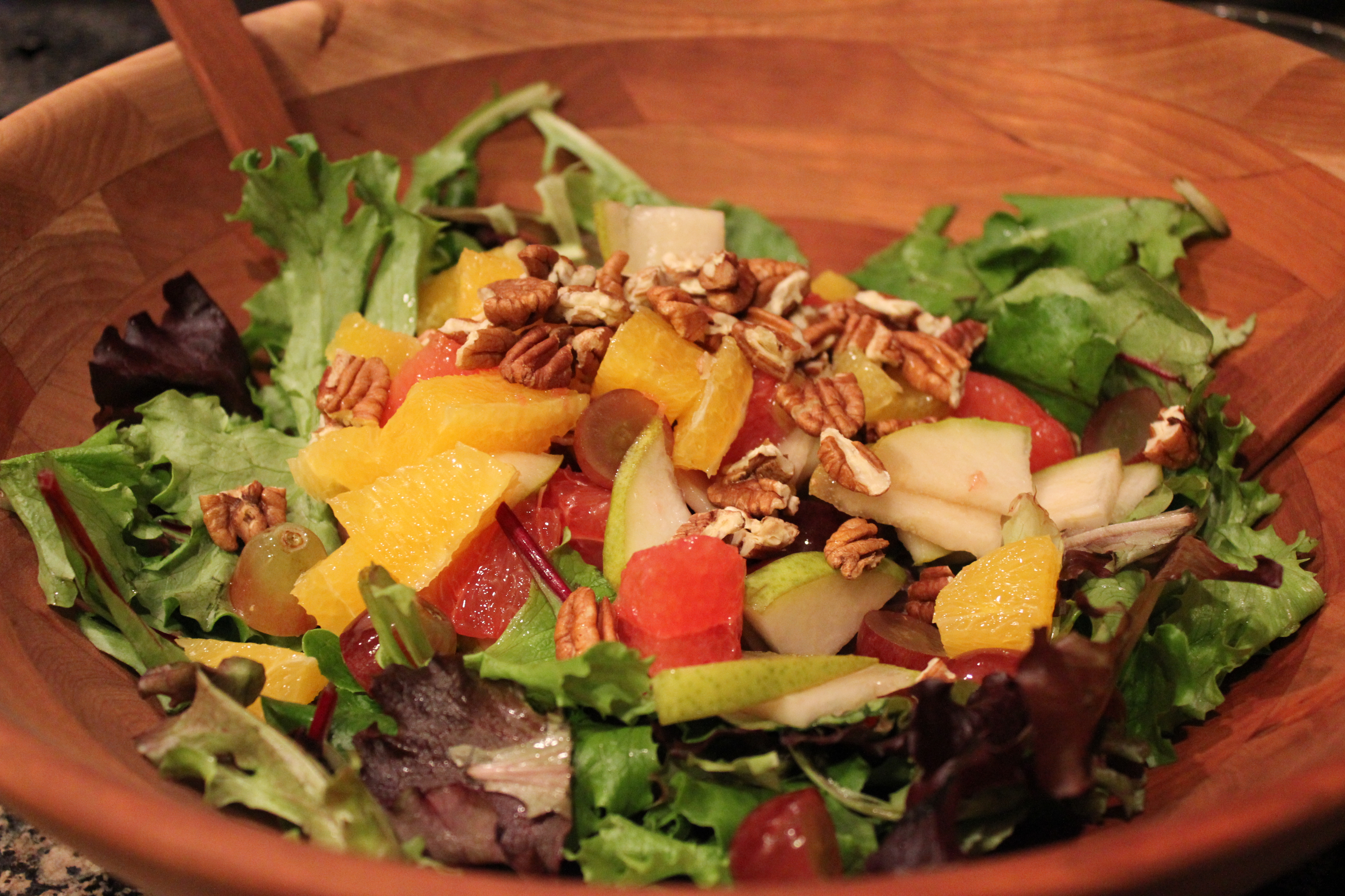 Citrus Salad with Orange Vinaigrette Dallas Duo Bakes