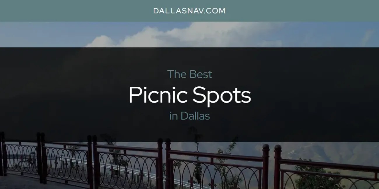 The Absolute Best Picnic Spots in Dallas [Updated 2024]