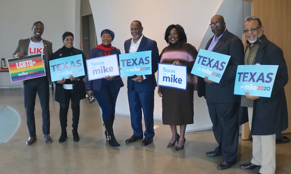 UPDATE Bloomberg holds campaign event at Interfaith Peace Chapel