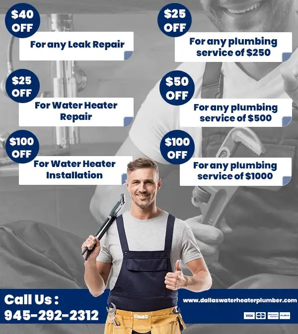 Dallas Water Heater Plumber Get 25 Off Learn more