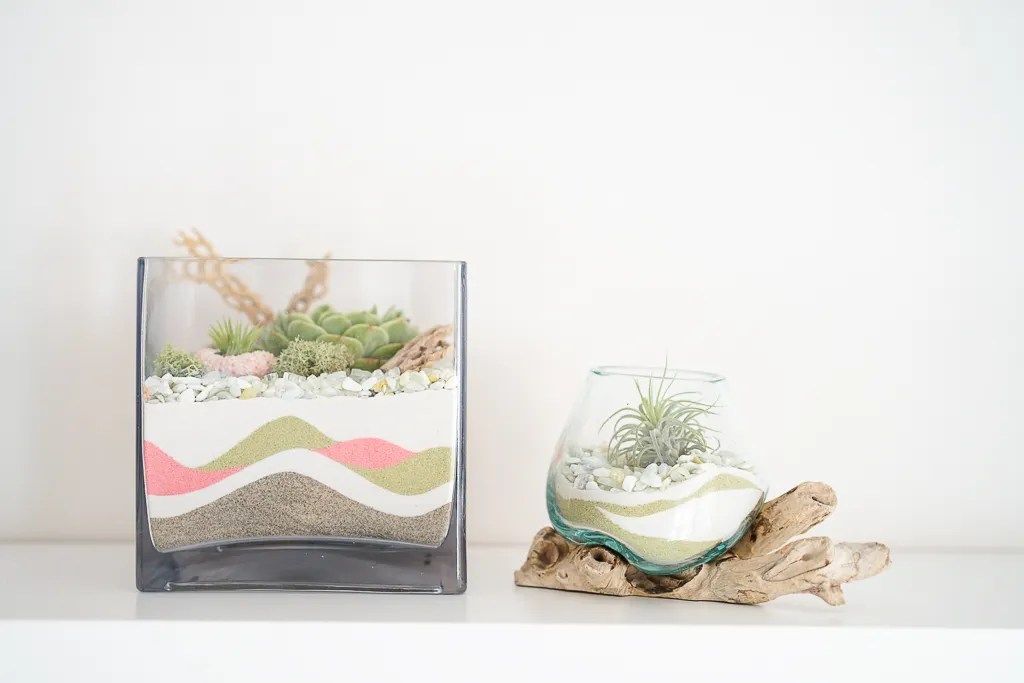 How to Make a Layered Sand Terrarium Dalla Vita