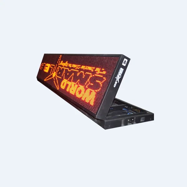 Outdoor LED RED Sign 8×3 Dalton Led Zone