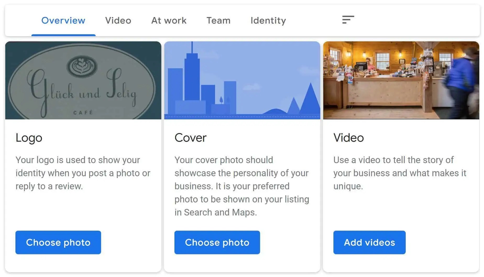 Google My Business Photos Upload, Sizing & SEO Guide