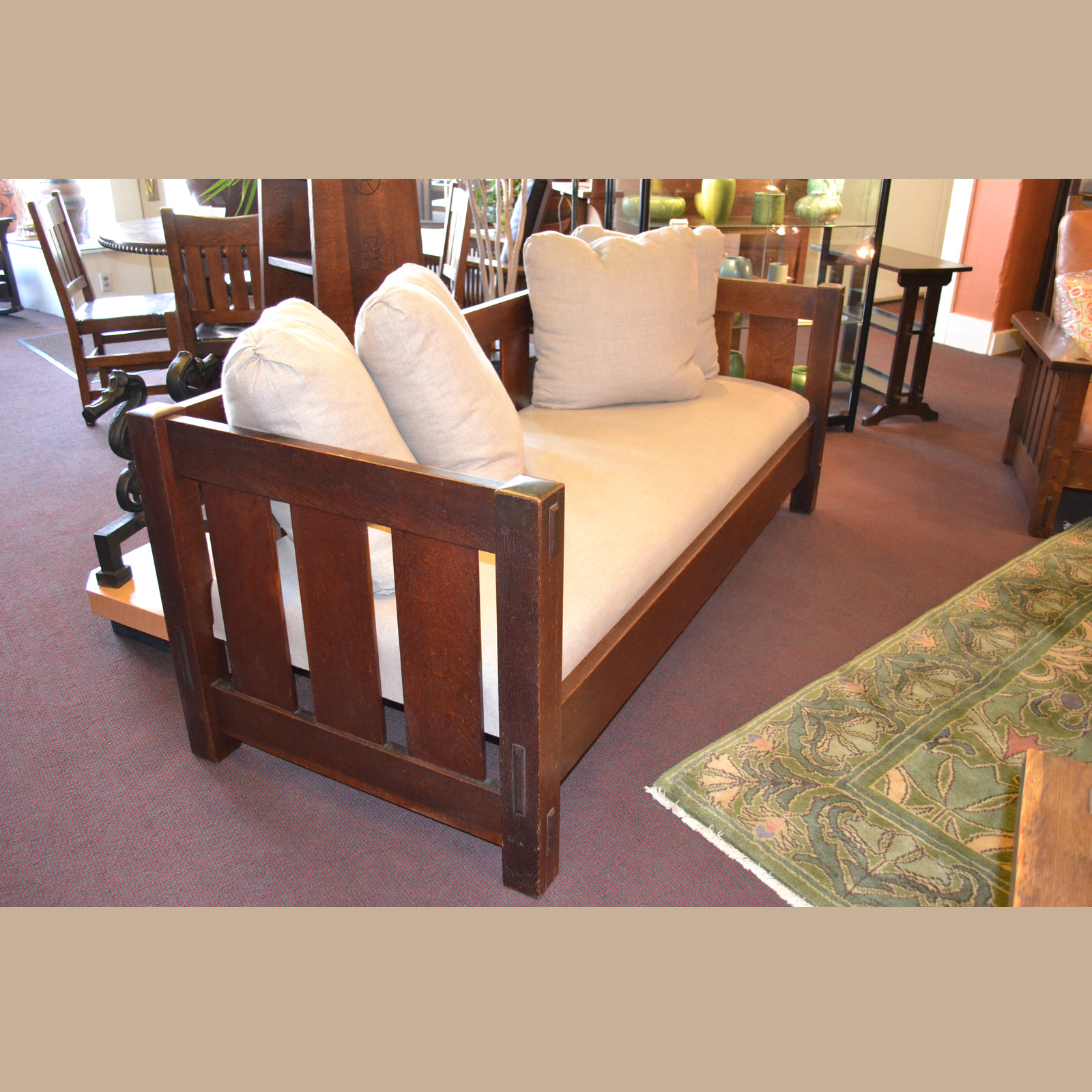 Gustav Stickley Settle Dalton's American Decorative Arts