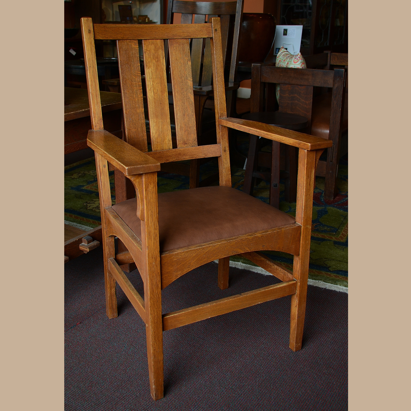 Gustav Stickley Dining Chairs Dalton's American Decorative Arts