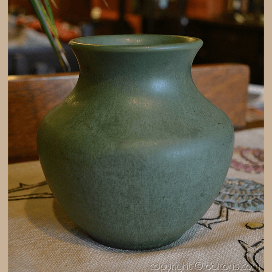 Hampshire Pottery Low Vase Dalton's American Decorative Arts