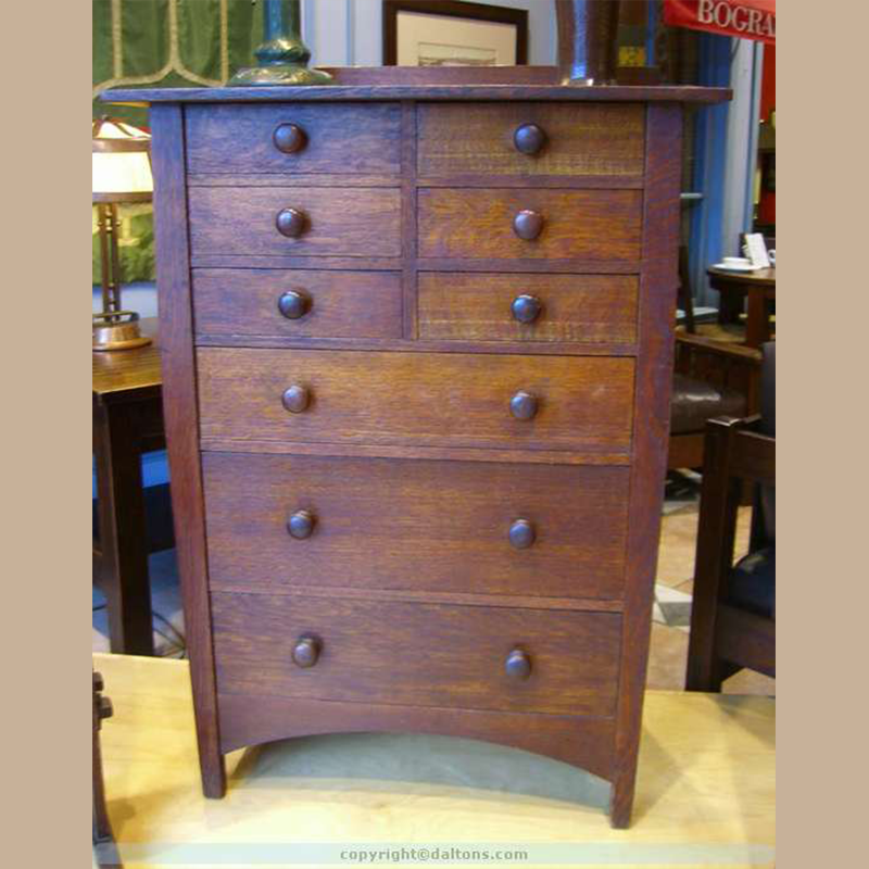 Gustav Stickley Chest of Drawers Dalton's American Decorative Arts