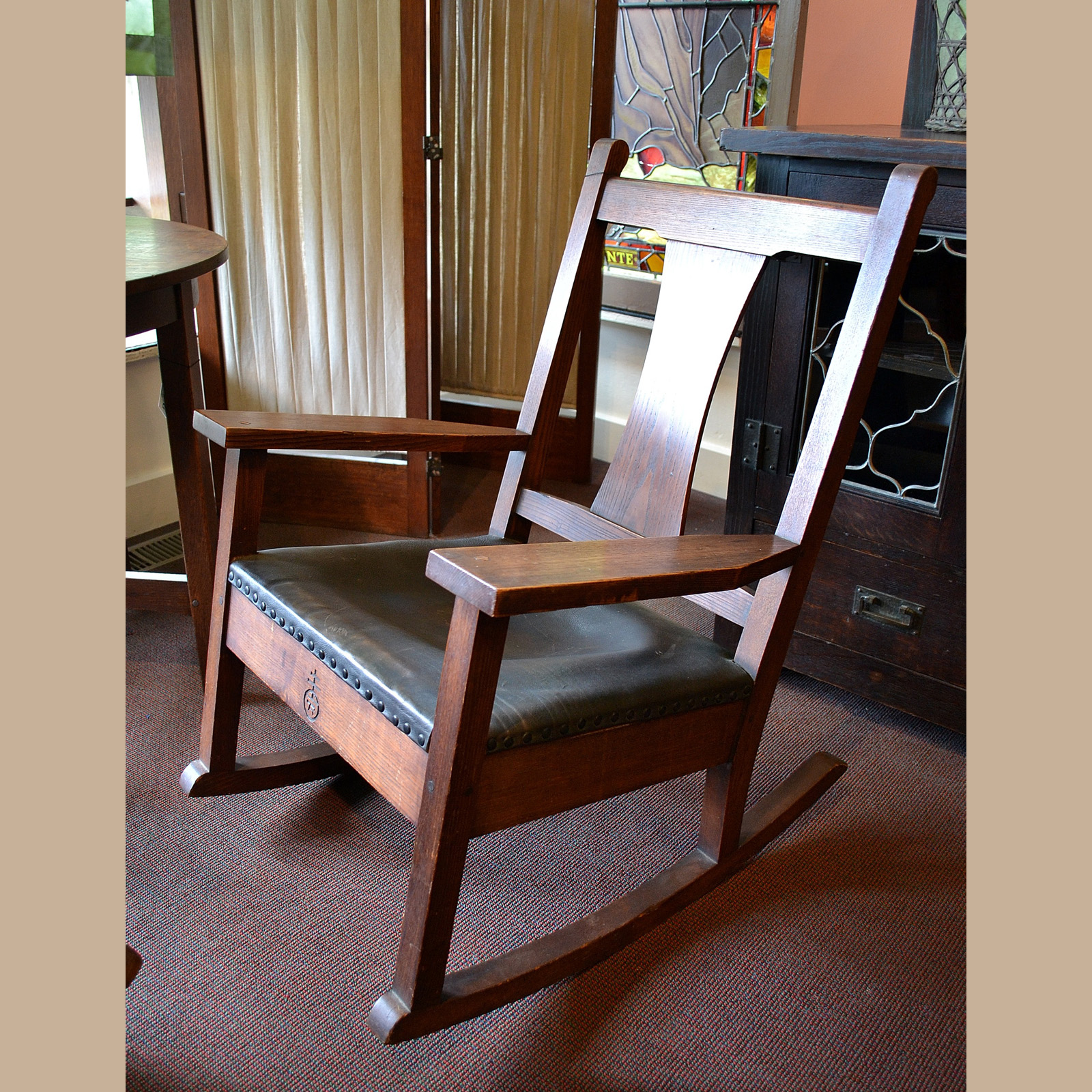 Roycroft Shops Rocker Dalton's American Decorative Arts