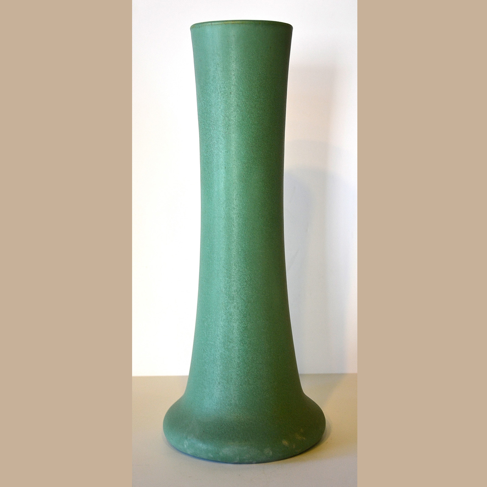 Tall Teco Pottery Vase Dalton's American Decorative Arts