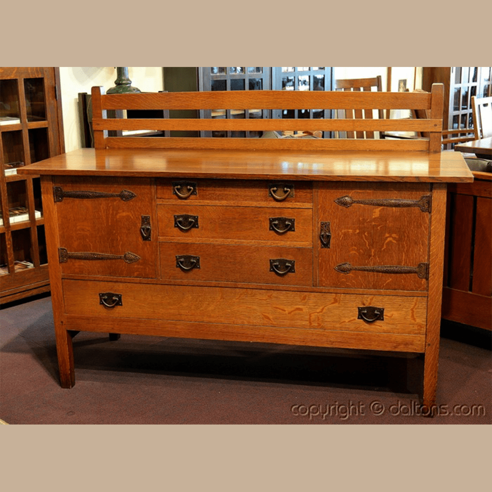 Gustav Stickley Sideboard Dalton's American Decorative Arts